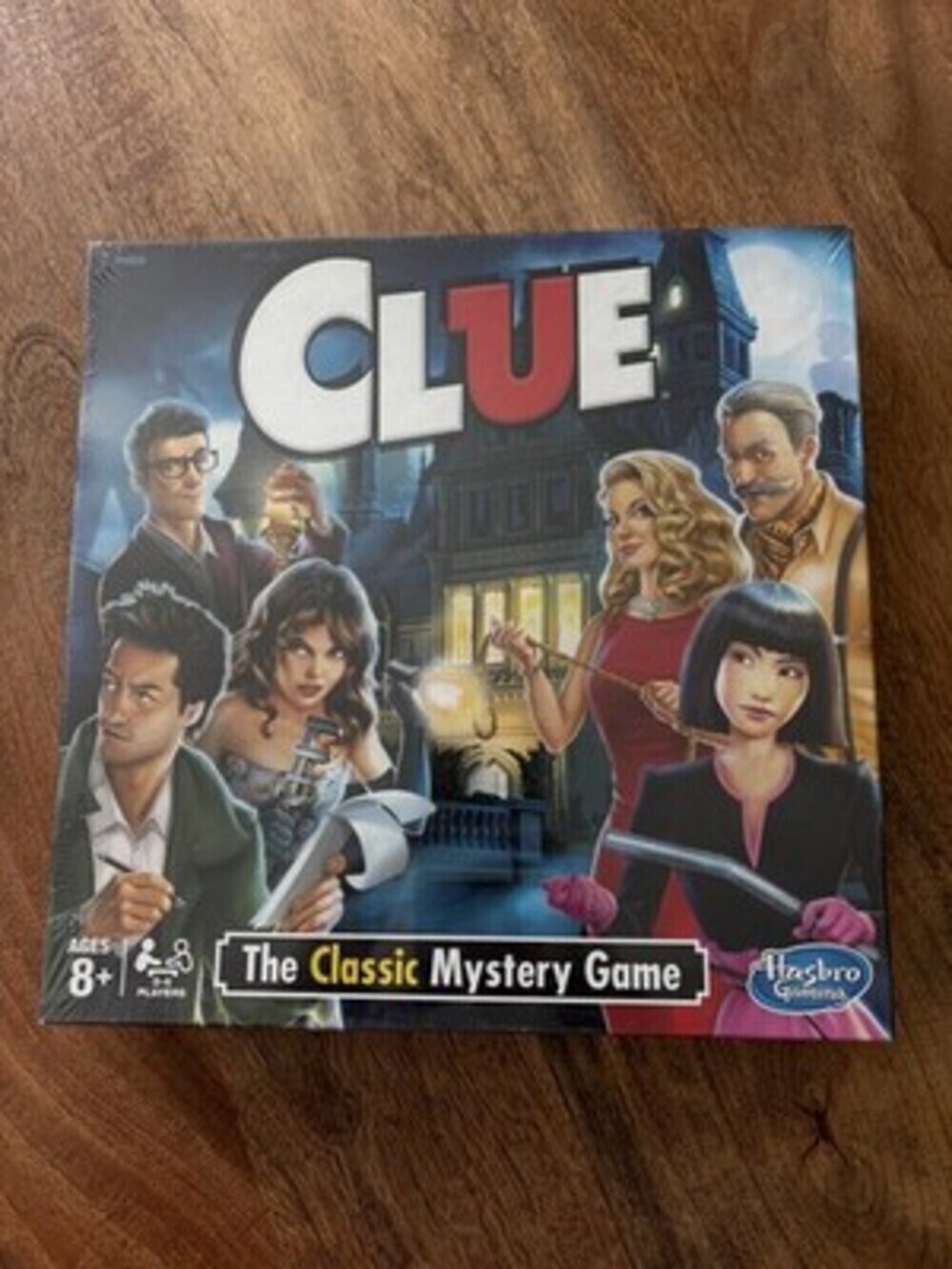 Clue Classic Mystery Board Game Hasbro Gaming Ages 8+ 2-6 Players New Sealed